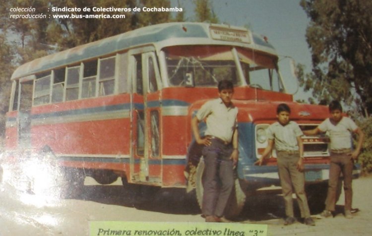 Chevrolet - Sindicato Ciudad de Cochabamba
Fotografo desconocido
Coleccin : Sindicato de Colectiveros de Cochabamba 
