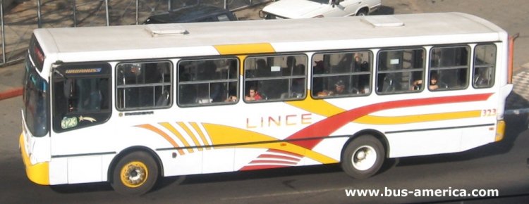 Mercedes-Benz OF - Busscar Urbanuss (en Paraguay) - Lince
