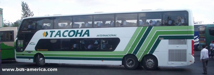 Scania K 420 - Busscar Panorámico DD (en Chile) - Tacoha
