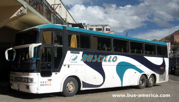 Busscar Jum Buss 380 (en Bolivia) - Bustillo
