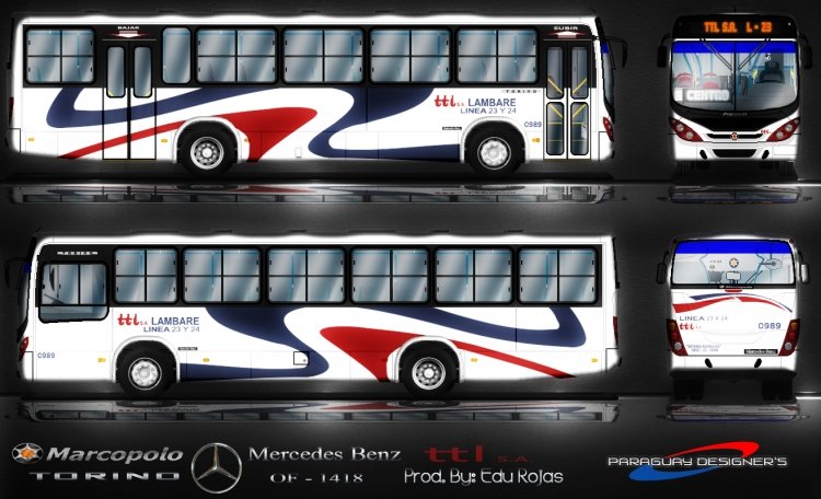 Marcopolo Torino G7 Mercedes Benz OF 1418 TTL S.A. Linea 23 y 24
Palabras clave: G7 ttl s.a.