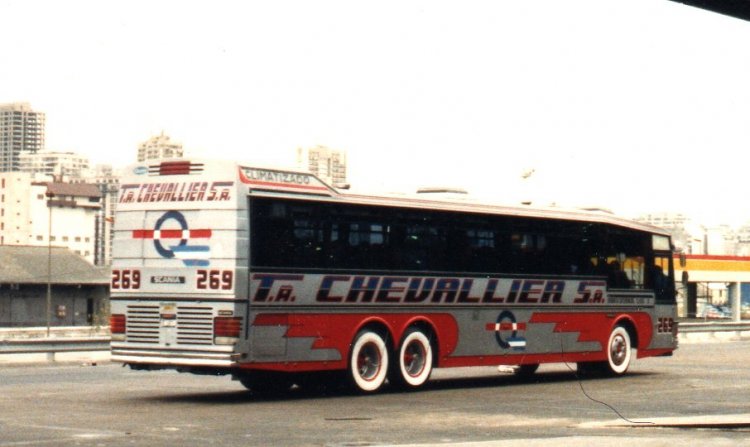 Chevallier 269 El detalle 1º version Scania K112 cola
Terminal De Omnibus Buenos Aires
