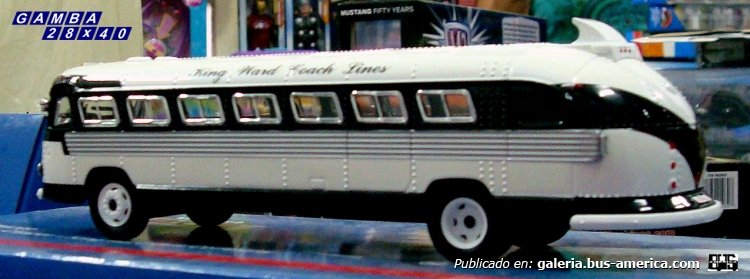 Flexible Clipper - King Ward Coach Lines (Reproducción en miniatura)
Modelo en escala construido por Corgi

Colección: Gamba 28x40
Palabras clave: Gamba / Maqueta