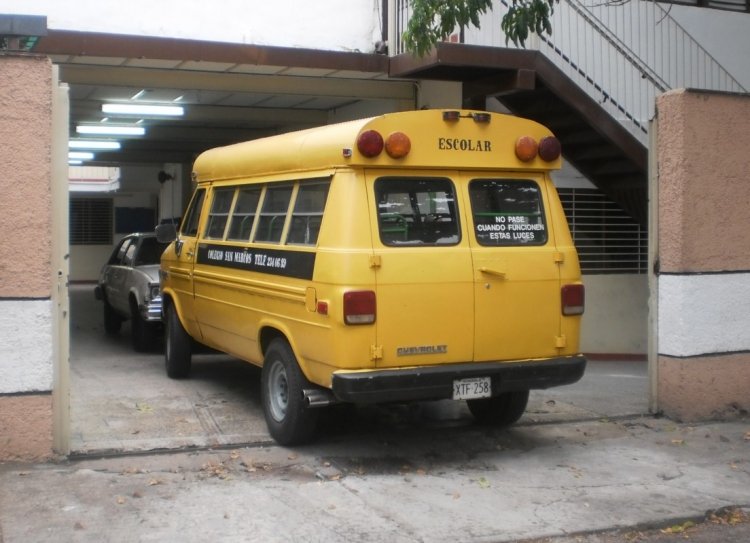 Chevrolet GMC C-30 - AmTran Minuteman (en Venezuela) - Colegio San Marcos 01
XTF-258
Transporte Escolar del Colegio San Marcos.
Palabras clave: Chevrolet AmTran Escolar