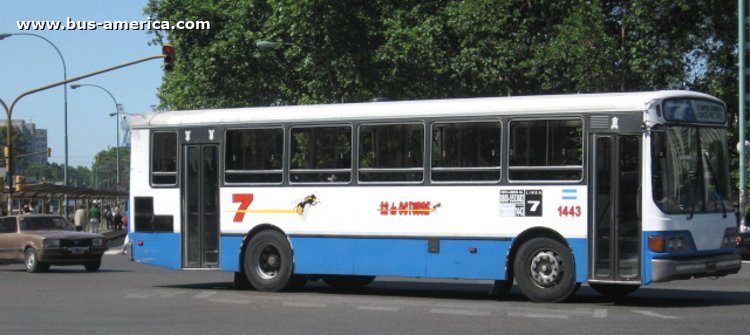 El Detalle OA 101 - 12 de Octubre
Línea 7 (Buenos Aires), interno 1443
