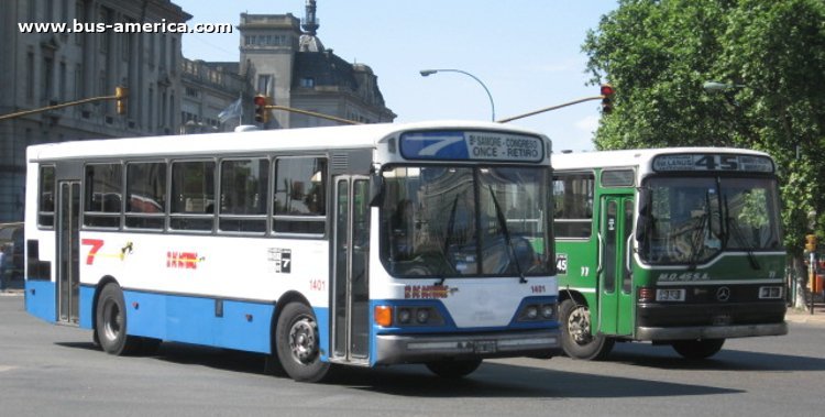 El Detalle OA 101 - 12 de Octubre
Línea 7 (Buenos Aires), interno 1401
