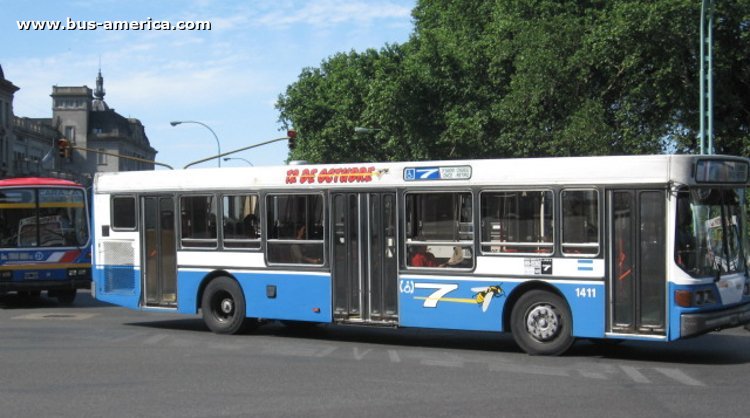 El Detalle OA 105 D2389 - 12 de Octubre
Línea 7 (Buenos Aires), interno 1411
