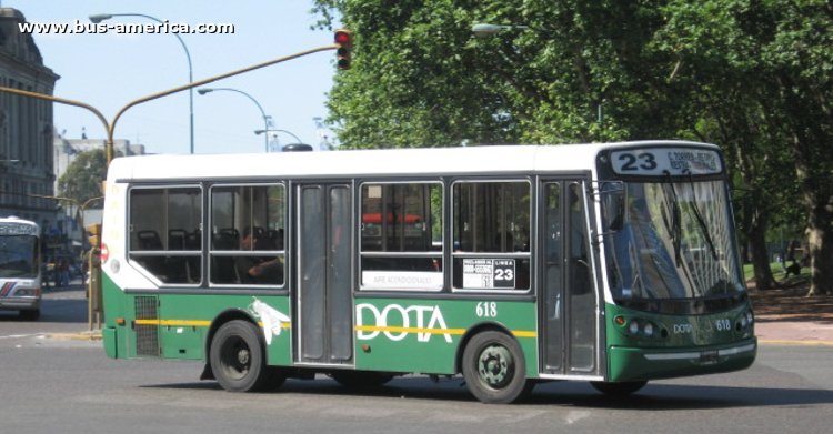 El Detalle OA 106 - DOTA , Rio Grande
Línea 23 (Buenos Aires), interno 618
