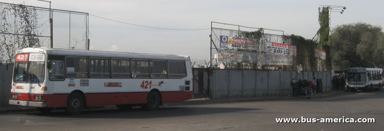 El Detalle OA 101 D2350 - Larrazabal
Línea 421 (Prov.Buenos Aires), interno 2002
