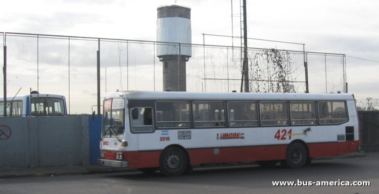 El Detalle OA 101 D2350 - Larrazabal
AOO 267
[url=https://bus-america.com/galeria/displayimage.php?pid=68508]https://bus-america.com/galeria/displayimage.php?pid=68508[/url]

Línea 421 (Prov.Buenos Aires), interno 2010
