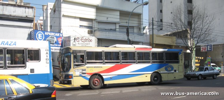 El Detalle OA 101 - Rocaraza
Línea 146 (Buenos Aires), interno 2612
