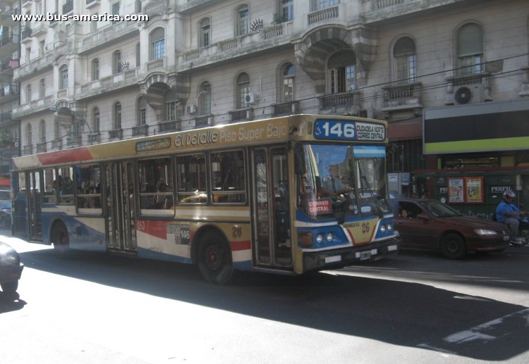 El Detalle OA 105 - Rocaraza
CGR 231

Línea 146 (Buenos Aires), interno 26
