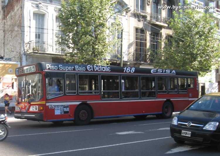 El Detalle OA 105 - ESISA
¿CPY 572?

Línea 168 (Buenos Aires), interno 115

