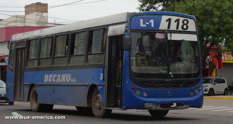 Mercedes-Benz OF 1418 - Metalpar Tronador - Decano
[url=https://bus-america.com/galeria/displayimage.php?pid=67622]https://bus-america.com/galeria/displayimage.php?pid=67622[/url]

Línea 1 (La Banda), interno 241
&
Línea 118 (Sgo.Estero), interno 241
