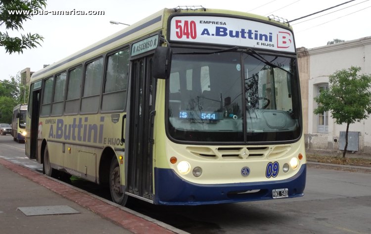 Mercedes-Benz OF 1418 - Metalpar Tronador - A.Buttini
HNI 548

Línea 544 (San Rafael), interno 09
