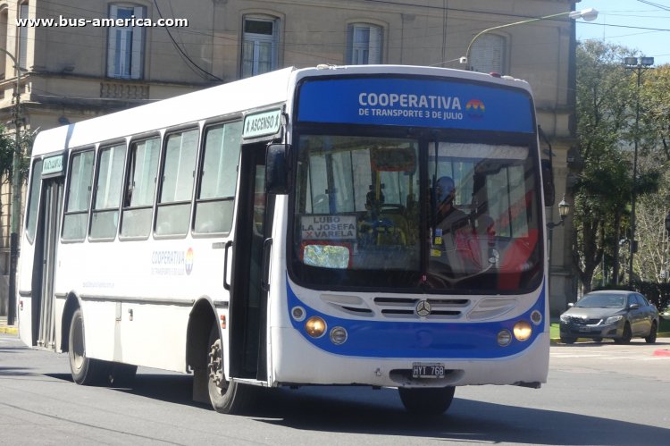 Mercedes-Benz OF 1418 - Metalpar Tronador - Coop. 3 de Julio
HYT 768

Coop. 3 de Julio (Pdo. Campana)
