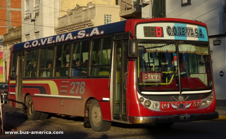 Mercedes-Benz OH 1315 L SB - Metalpar Tronador - COVEMA
IGB 303

Línea 278 (Prov. Buenos Aires), interno 53
