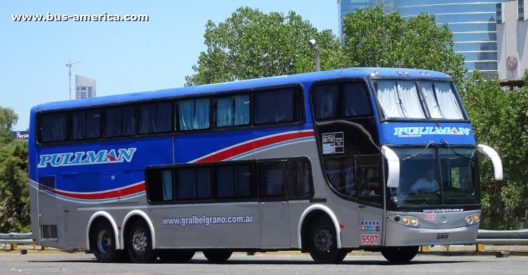 Mercedes-Benz O-400 RSD - Niccolo Concept 2250 - Pullman Gral. Belgrano
FRK 851

Pullman Gral. Belgrano, interno 9507
