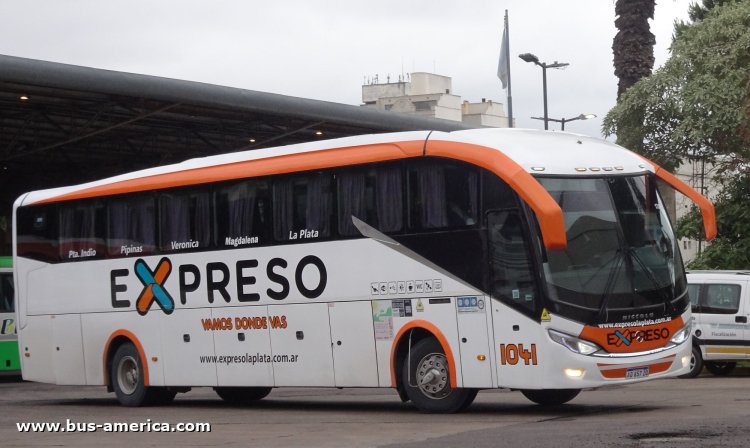 Mercedes-Benz O 500 R - Niccoló Avanti 26-136 - Expreso
AD 857 ZO
[url=https://bus-america.com/galeria/displayimage.php?pid=69799]https://bus-america.com/galeria/displayimage.php?pid=69799[/url]

Línea 411 (Prov. Buenos Aires), interno 1041 - 1356
