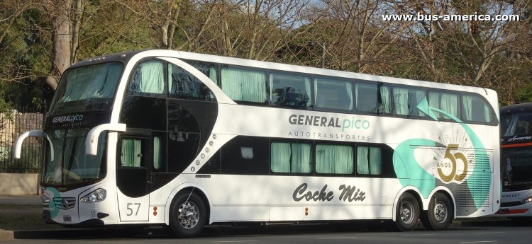 Mercedes-Benz O 500 RSD - Niccoló New Concept 2250 Isidro - Attes. Gral. Pico 
OFN 685

Attes. Gral.Pico (Prov. La Pampa), interno 57
