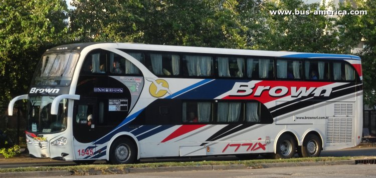 Mercedes-Benz O 500 RSD - Niccoló New Concept 2250 Isidro - Brown
PKJ 739
[url=https://bus-america.com/galeria/displayimage.php?pid=61252]https://bus-america.com/galeria/displayimage.php?pid=61252[/url]
[url=https://bus-america.com/galeria/displayimage.php?pid=61251]https://bus-america.com/galeria/displayimage.php?pid=61251[/url]

Brown, interno 1545
