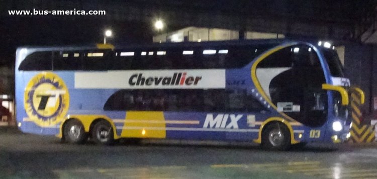 Mercedes-Benz O 500 RSD - Niccoló New Concept 2250 Isidro - Turismo Tango , Chevallier
MAS 226

Turismo Tango, interno 03
Al servicio de Chevallier
