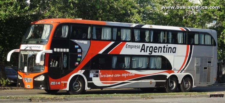 Mercedes-Benz O 500 RSD - Niccoló New Concpet 2250 Isidro - Emp. Argentina , Expertur
KVO 816
[url=https://bus-america.com/galeria/displayimage.php?pid=62541]https://bus-america.com/galeria/displayimage.php?pid=62541[/url]

Emp.Argentina (Expertur), interno 2014
