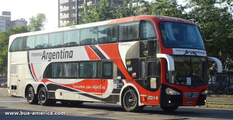 Mercedes-Benz O 500 RSD - Niccoló New Concpet 2250 Isidro - Emp. Argentina , Expertur
KVO 816
[url=https://bus-america.com/galeria/displayimage.php?pid=62541]https://bus-america.com/galeria/displayimage.php?pid=62541[/url]

Emp.Argentina (Expertur), interno 2014
