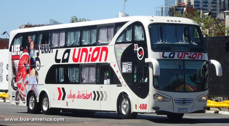 Mercedes-Benz O 500 RSD - Niccoló New Concept 2250 Isidro - Coop. La Unión
AA 247 IJ
[url=https://bus-america.com/galeria/displayimage.php?pid=62949]https://bus-america.com/galeria/displayimage.php?pid=62949[/url]

Coop. La Unión, interno 438

