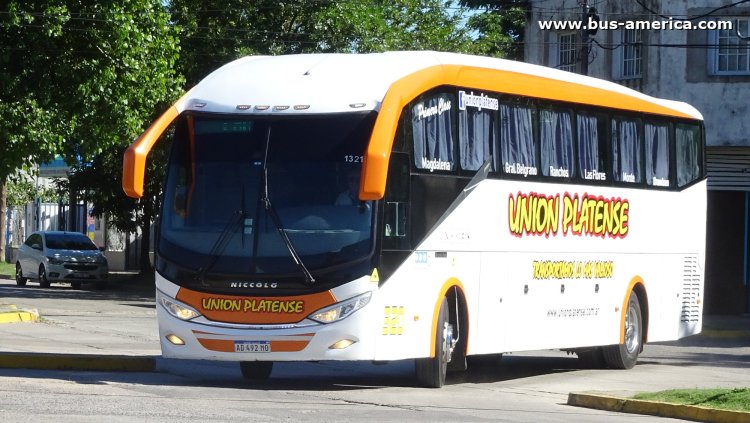 Mercedes-Benz O 500 R - Niccoló Avanti - Unión Platense
AD 492 MO
[url=https://bus-america.com/galeria/displayimage.php?pid=64627]https://bus-america.com/galeria/displayimage.php?pid=64627[/url]

Línea 340 (Prov. Buenos Aires), interno 320 - 1321
