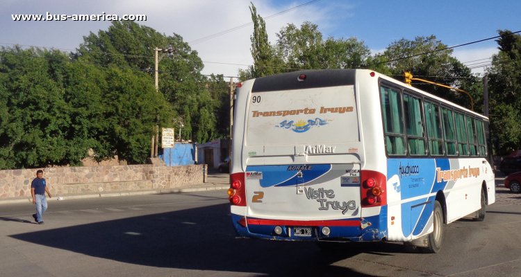 Agrale MA 15.0 - Armar Medea Plus - Transp. Iruya
JMG 138
[url=https://bus-america.com/galeria/displayimage.php?pid=55935]https://bus-america.com/galeria/displayimage.php?pid=55935[/url]

Iruya, unidad 2
