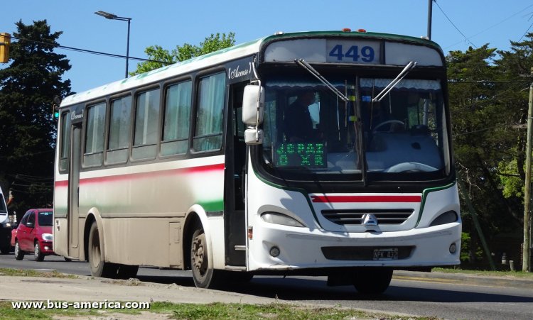 Agrale MA 15.0 - Galicia Orensano - ETELSA
NPX 432
[url=https://bus-america.com/galeria/displayimage.php?pid=54870]https://bus-america.com/galeria/displayimage.php?pid=54870[/url]

Línea 449 (Prov. Buenos Aires), interno 169
