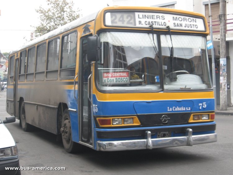 Mercedes-Benz OH 1621 L - Galicia - La Cabaña
COY 329

Línea 242 (Prov.Buenos Aires), interno 75
