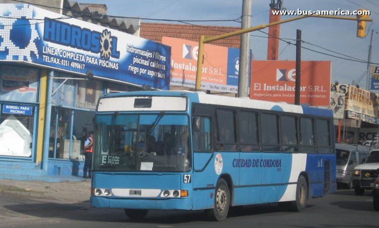 Mercedes-Benz OH 1621 L - Marcopolo GV Torino - Cdad. de Córdoba
BRR 296

Línea E (Córdoba), interno 57
