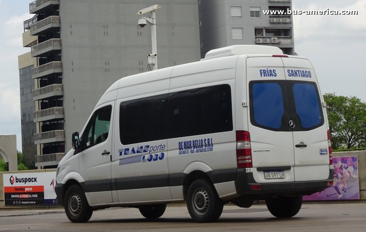 Mercedes-Benz Sprinter 415 CDI - Trans Lobo , Lavallense
AB 597 LN
[url=https://bus-america.com/galeria/displayimage.php?pid=67749]https://bus-america.com/galeria/displayimage.php?pid=67749[/url]

Trans Lobo (Prov.Sgo.del Estero)
