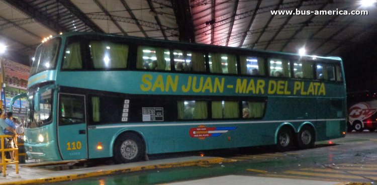 Scania K 420 - J.Troyano Calixto - San Juan Mar del Plata
GEX 930

Attes. San Juan - Mar del Plata, interno 110

