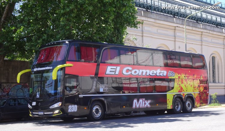 Scania K 450 - Autocar Troyano Theia Doble Piso - El Cometa Bis 
AH 586 FO

El Cometa Bis, interno 230
