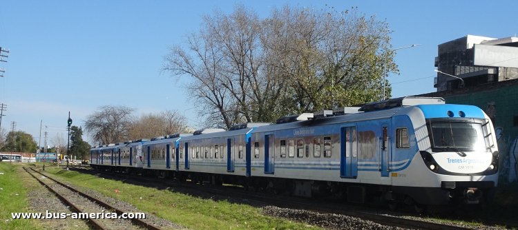 CNR (en Argentina) - Trenes Argentinos
Trenes Argentinos, coche CM 1016 [1º de la formación]

Línea "Saenz-G.Catán" (Buenos Aires)
Tren 3074
