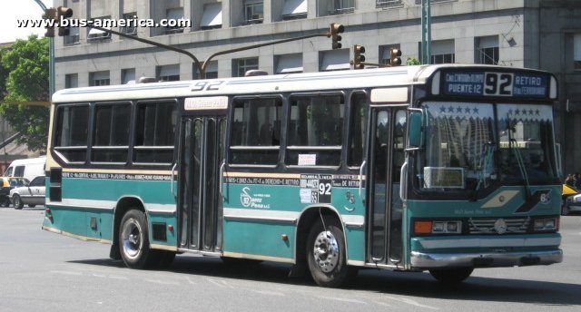 Mercedes-Benz OH 1621 L - San Juan - M.O.Saenz Peña
Línea 92 (Buenos Aires), interno 65
