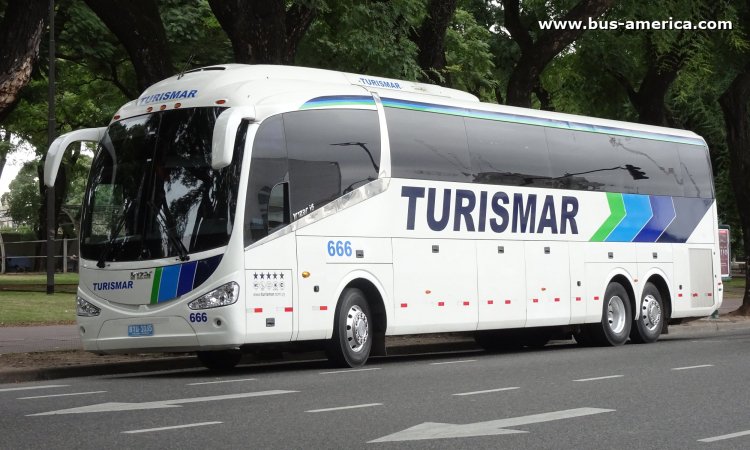 Scania K 360 IB - Irizar i6 390 (para Uruguay) - Turismar
BTU-1035

Turismar, interno 666
