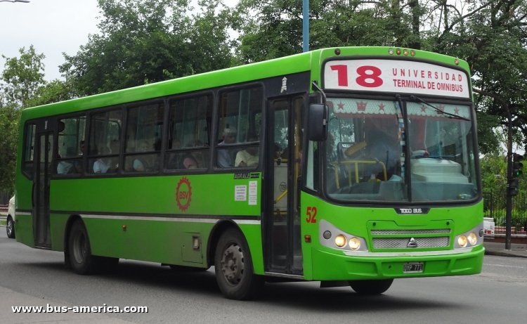 Agrale MA 15.0 - TodoBus San Telmo II - BSV
OYP 771
[url=https://bus-america.com/galeria/displayimage.php?pid=64099]https://bus-america.com/galeria/displayimage.php?pid=64099[/url]

Línea 18 (San Miguel de Tucumán), interno 52
