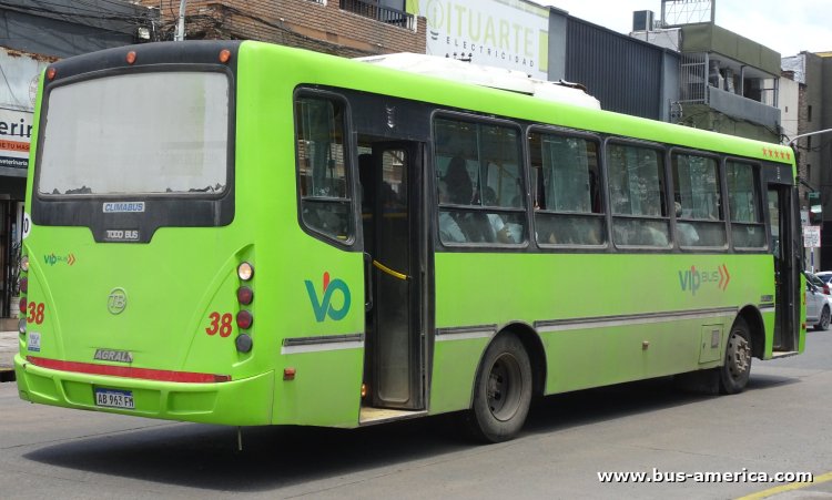 Agrale MA 15.0 - Todo Bus San Telmo II - Vip Bus
AB 963 FM
[url=https://bus-america.com/galeria/displayimage.php?pid=67468]https://bus-america.com/galeria/displayimage.php?pid=67468[/url]

Línea 11 (S.M.Tucumán), interno 38
