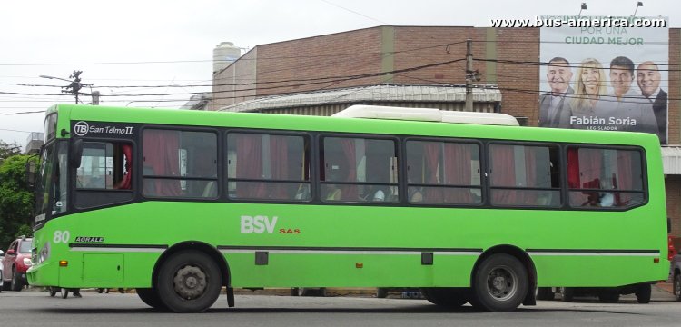 Agrale MA 15.0 - TodoBus San Telmo II - BSV
AB 963 FR

Línea 18 (San Miguel de Tucumán), interno 80
