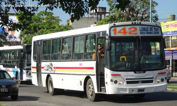 Agrale MA 15.0 LE - Todo Bus San Telmo II - Leagas
OXH 953

Línea 142 (Prov.Tucumán), interno 2
