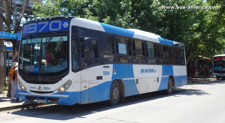 Agrale MA 17.0 - Metalpar Tronador Nueva Generación - Emp. San Vicente
AD 023 KV
[url=https://bus-america.com/galeria/displayimage.php?pid=56466]https://bus-america.com/galeria/displayimage.php?pid=56466[/url]
[url=https://bus-america.com/galeria/displayimage.php?pid=64767]https://bus-america.com/galeria/displayimage.php?pid=64767[/url]

Línea 370 (Pcía. Buenos Aires), interno 5504
