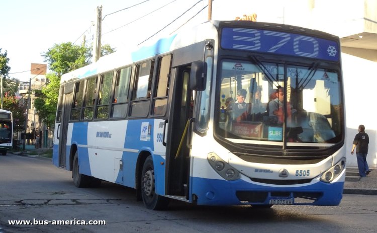 Agrale MA 17.0 - Metalpar Tronador Nueva Generación - Emp. San Vicente
AD 023 KW
[url=https://bus-america.com/galeria/displayimage.php?pid=56465]https://bus-america.com/galeria/displayimage.php?pid=56465[/url]

Línea 370 (Pcía. Buenos Aires), interno 5505
