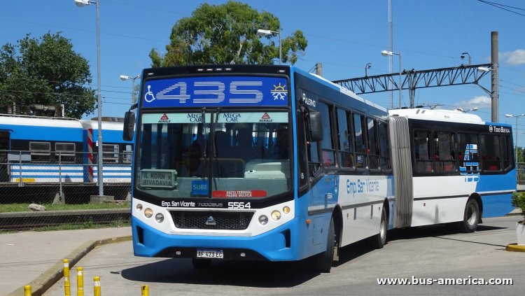 Agrale MA 27.0 - Todo Bus Palermo - Emp.San Vicente
AF 423 EC
[url=https://bus-america.com/galeria/displayimage.php?pid=64567]https://bus-america.com/galeria/displayimage.php?pid=64567[/url]

Línea 388 (Prov.Buenos Aires), interno 5564
