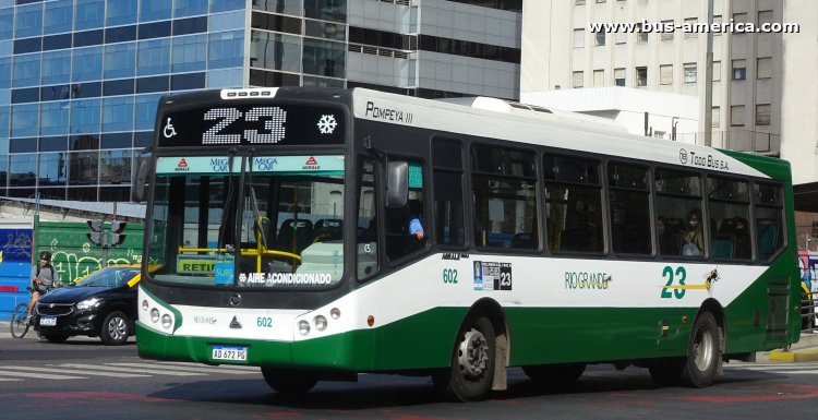 Agrale MT 15.0 LE - Todo Bus Pompeya III TB-23/16 - Rio Grande
AD 672 PG
[url=https://bus-america.com/galeria/displayimage.php?pid=69064]https://bus-america.com/galeria/displayimage.php?pid=69064[/url]
[url=https://bus-america.com/galeria/displayimage.php?pid=69066]https://bus-america.com/galeria/displayimage.php?pid=69066[/url]
[url=https://bus-america.com/galeria/displayimage.php?pid=69748]https://bus-america.com/galeria/displayimage.php?pid=69748[/url]
[url=https://bus-america.com/galeria/displayimage.php?pid=69749]https://bus-america.com/galeria/displayimage.php?pid=69749[/url]

Línea 23 (Buenos Aires), interno 602
Ex línea 23 (Buenos Aires), interno 626
