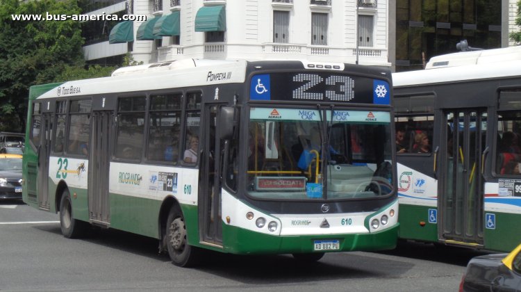 Agrale MT 15.0 LE - Todo Bus Pompeya III TB-23/16 - Rio Grande
AD 882 PU

Línea 23 (Buenos Aires), interno 610
