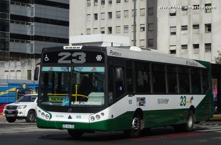 Agrale MT 15.0 LE - Todo Bus Pompeya III TB-23/16 - Rio Grande
AD 706 SS
[url=https://bus-america.com/galeria/displayimage.php?pid=69011]https://bus-america.com/galeria/displayimage.php?pid=69011[/url]

Línea 23 (Buenos Aires), interno 613
